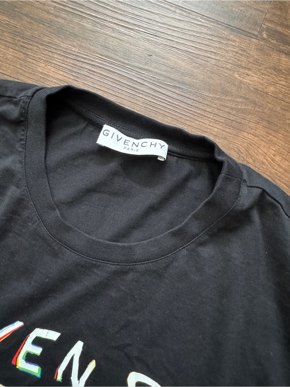Givenchy Mirage / Glitch Logo Unisex T-Shirt - Picture 3 of 7